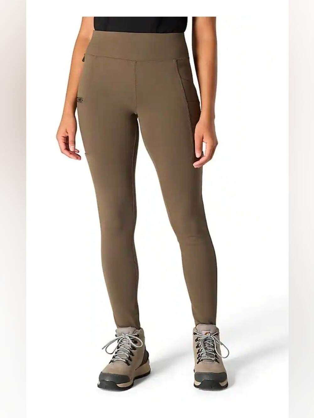 Carhartt Women’s  Force Fitted Utility Leggings - Olive Green